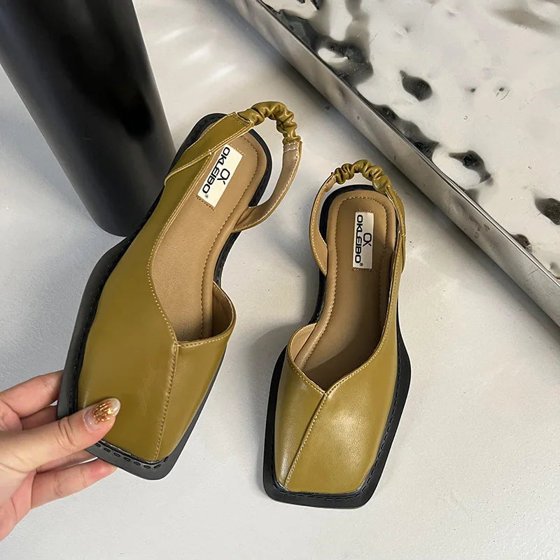 Lavender Toe Thong Sandals