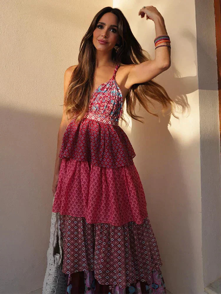 Mona Floral Maxi Dress