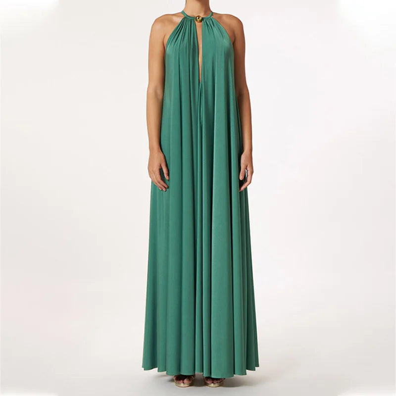 Elsa Beautiful Summer Maxi Dress