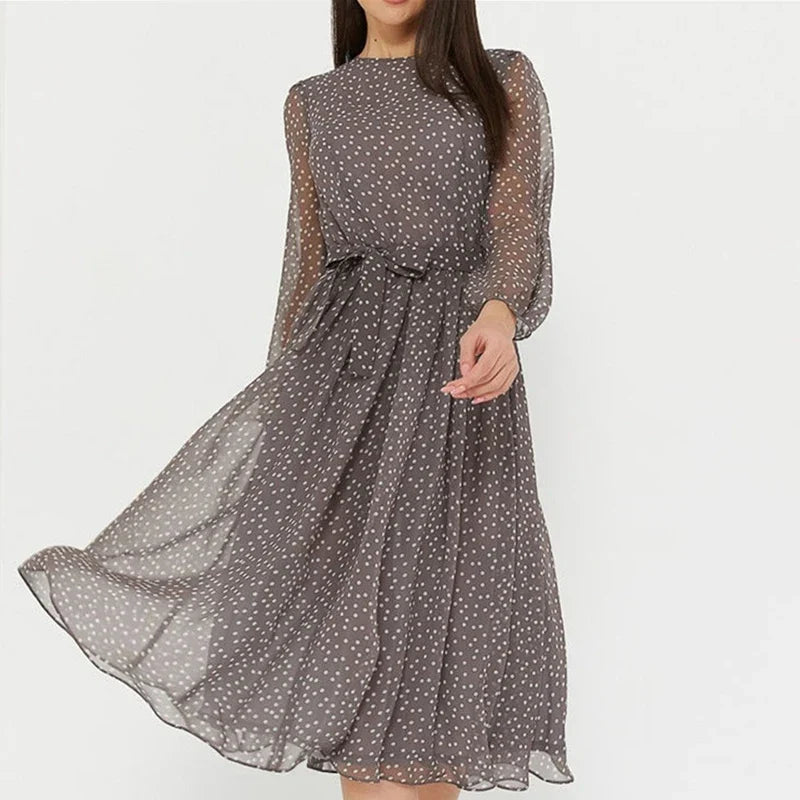 Julianna Polka Dot Kleider