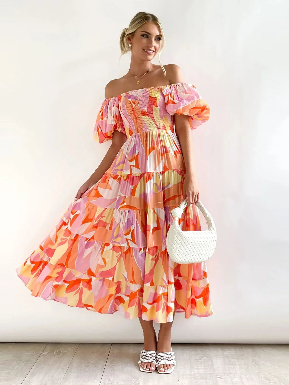 Celeste Maxi Dress Off-Shoulder