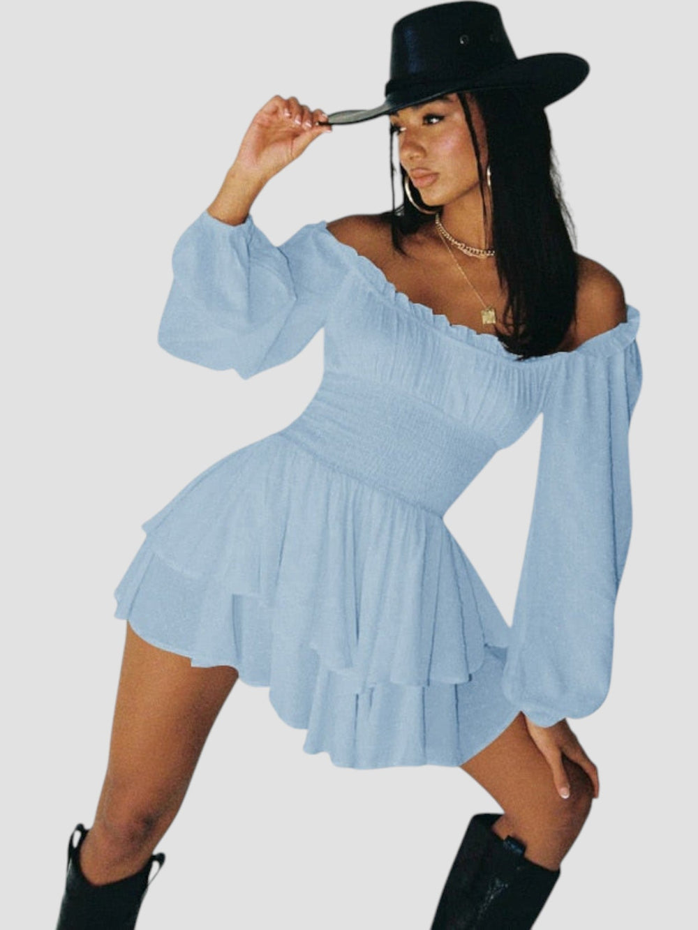 Allegra Off-Shoulder Dress
