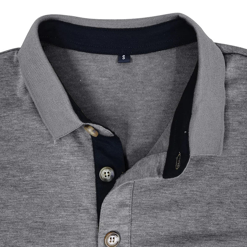 Diedrich Classic Monochrome Long Sleeve Dress Shirt