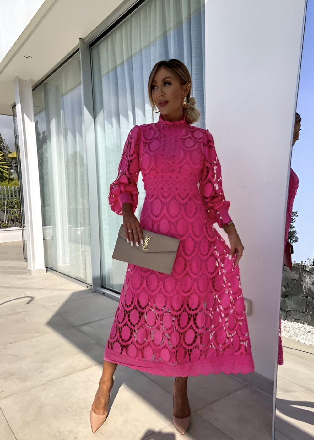 Lilian Schmeichelndes Maxikleid