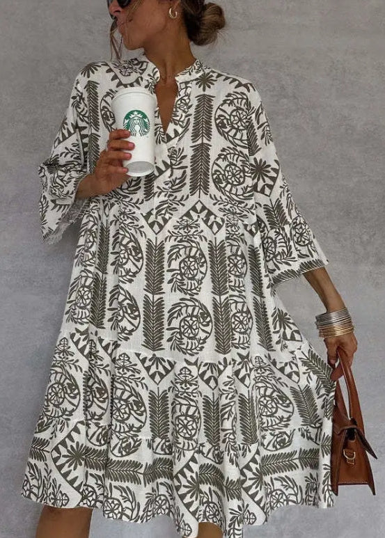 Katie V-Neck Dress