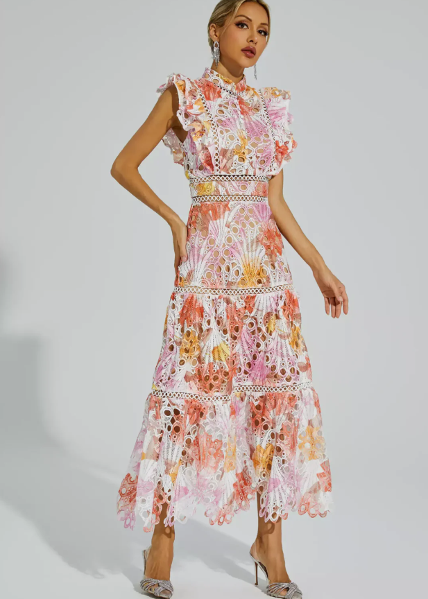 Melody Sleeveless Cutout Detail Maxi Dress for Any Occasion