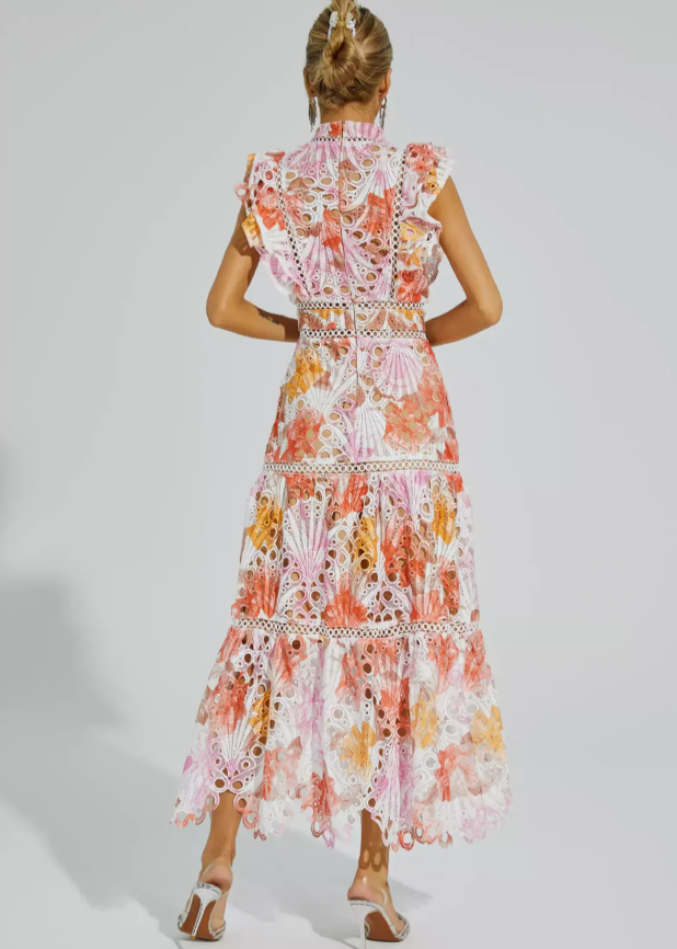 Melody Sleeveless Cutout Maxi Dress