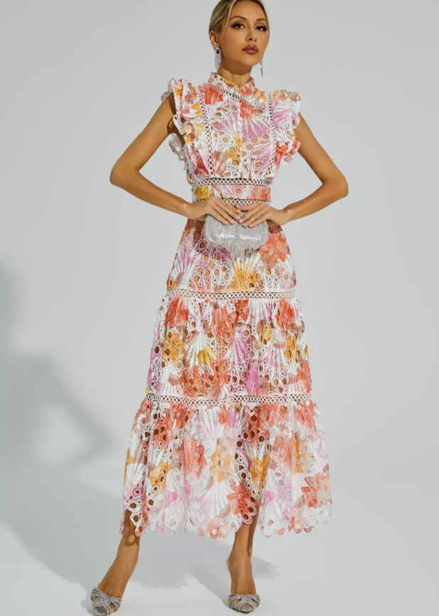 Melody Sleeveless Cutout Detail Maxi Dress for Any Occasion