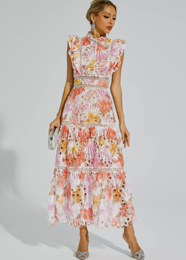 Melody Sleeveless Cutout Maxi Dress