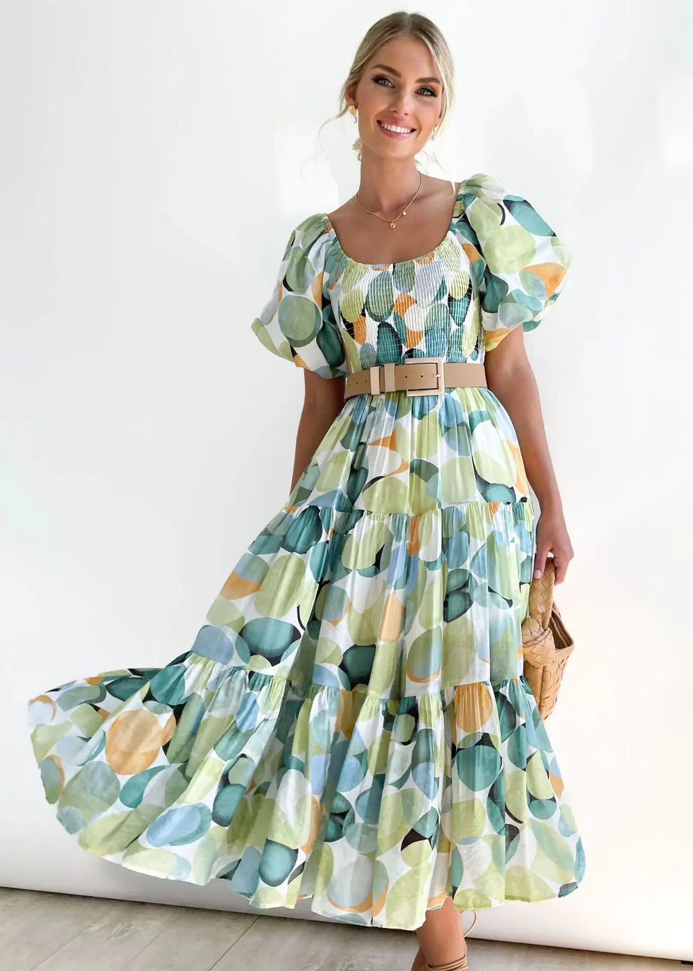 Celeste Maxi Dress Off-Shoulder