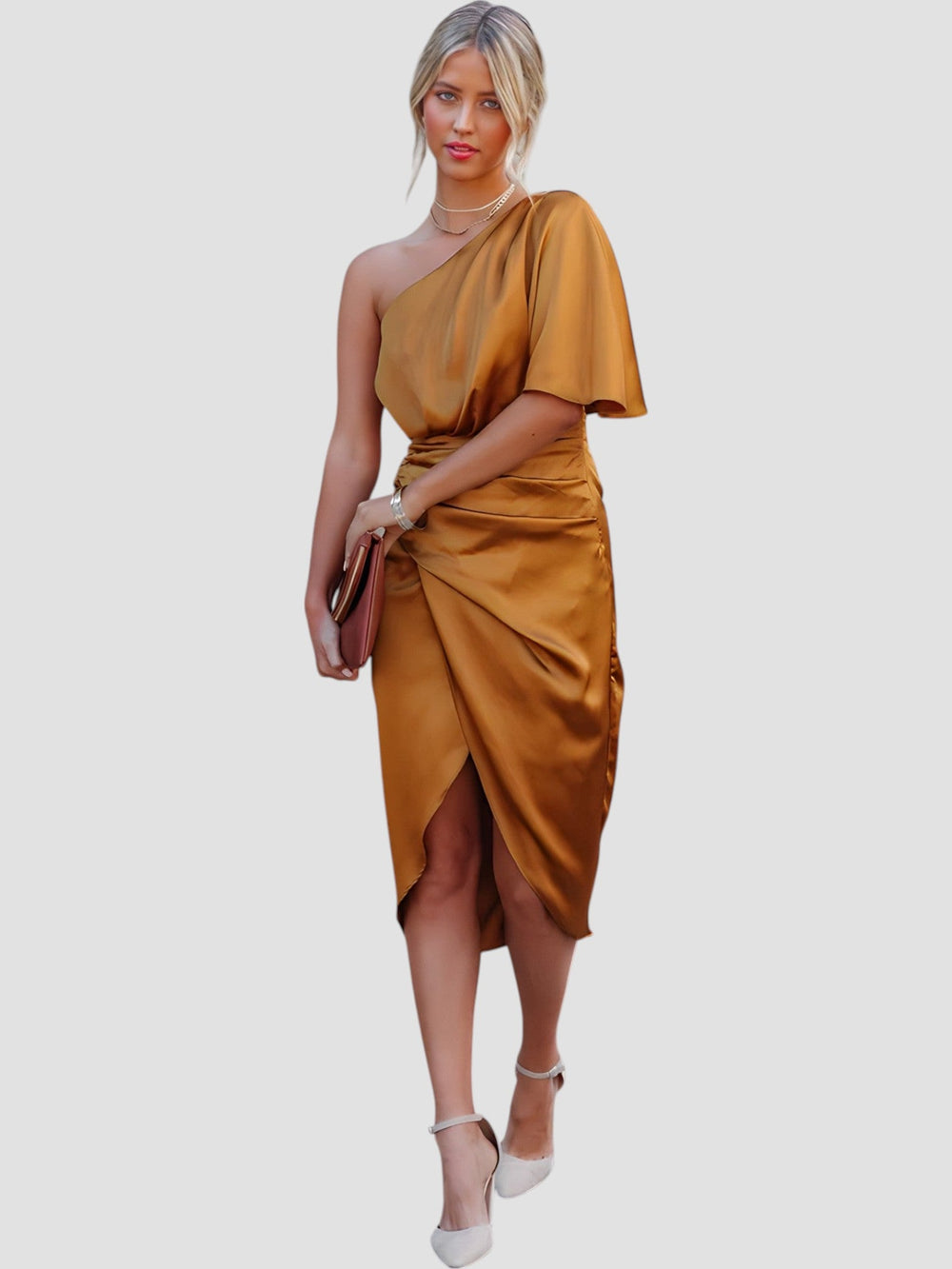 Natascia One-Shoulder Dress