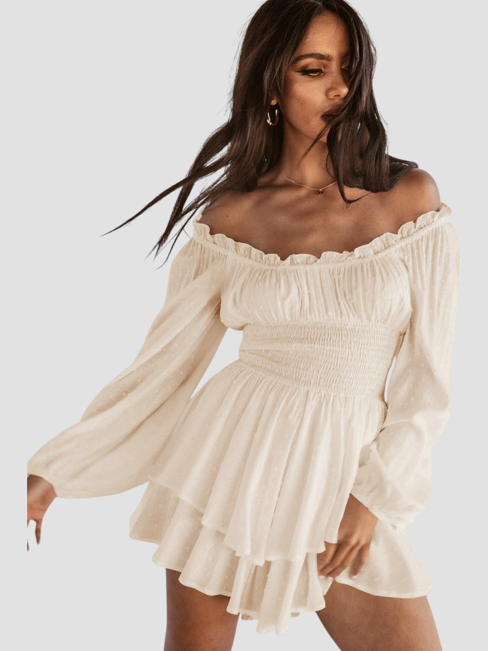 Allegra Off-Shoulder Dress