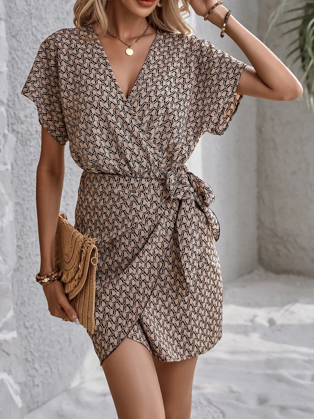 Selena Elegant V-Neck Dress