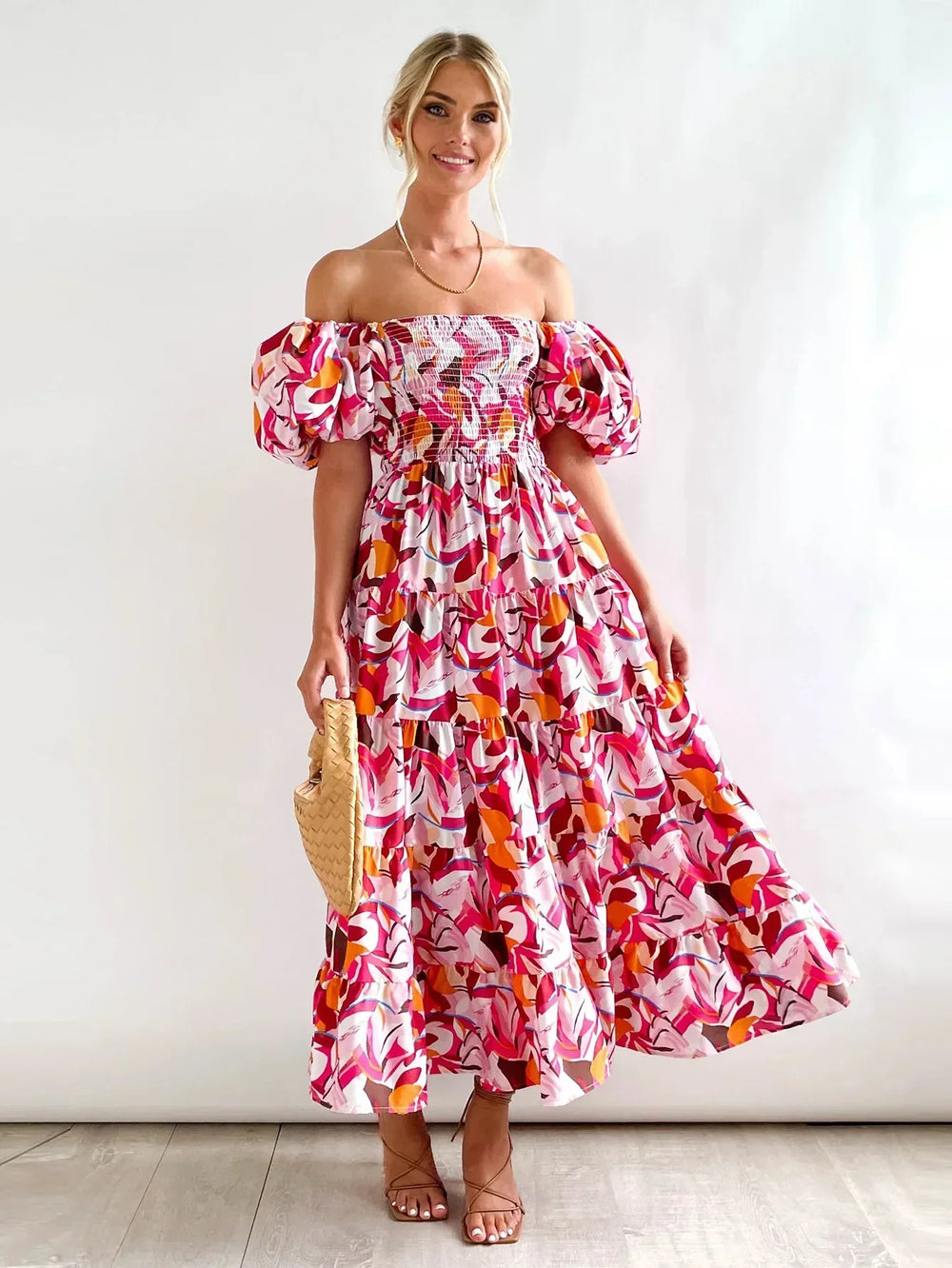 Celeste Maxi Dress Off-Shoulder