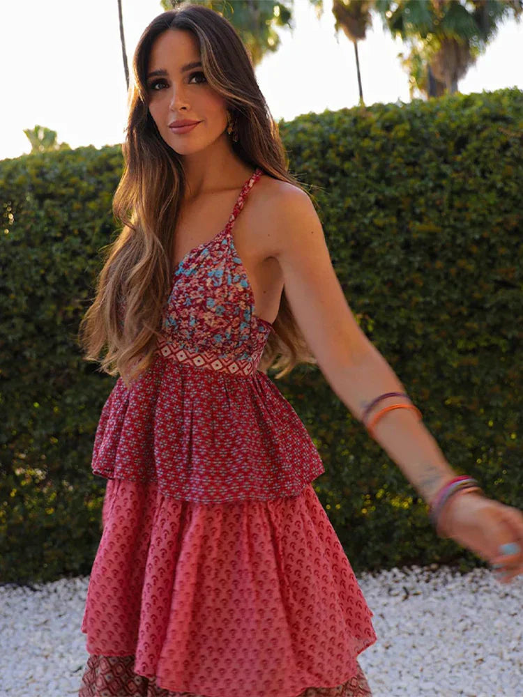 Mona Floral Maxi Dress