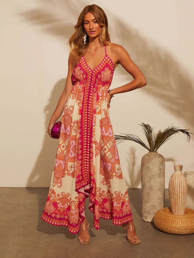 Valeria Boho Maxi Dress