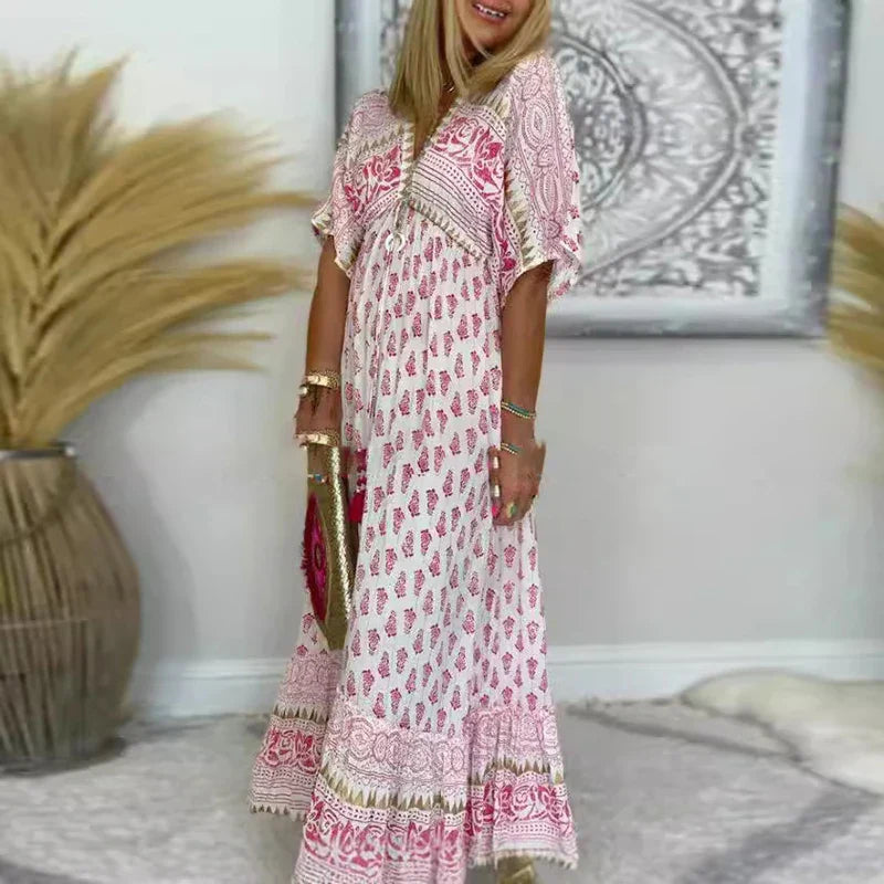 Seren Zeitloses Boho-Dress