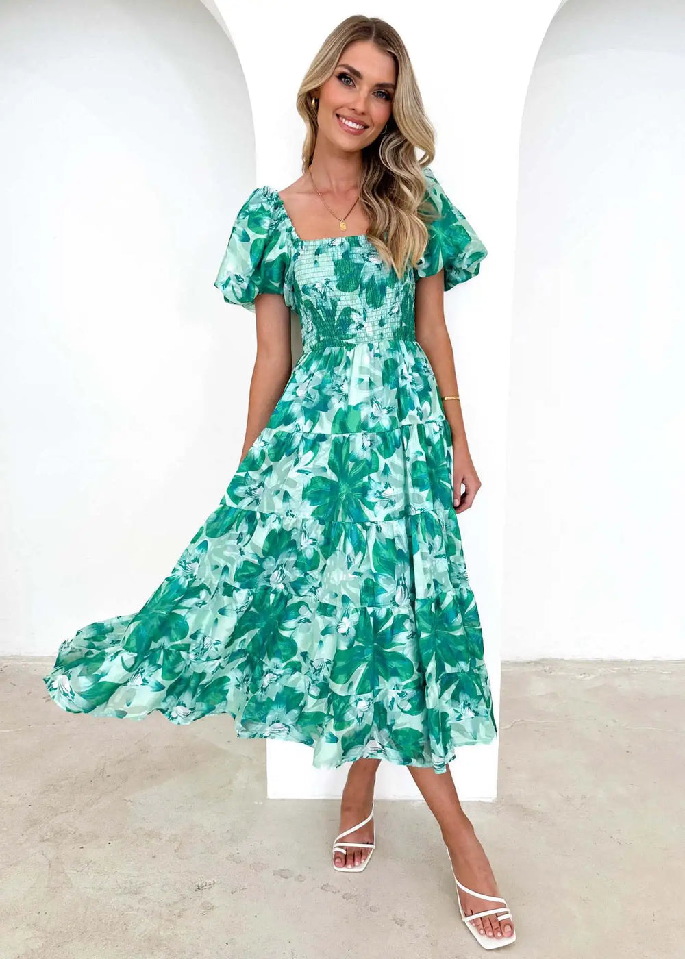 Celeste Maxi Dress Off-Shoulder