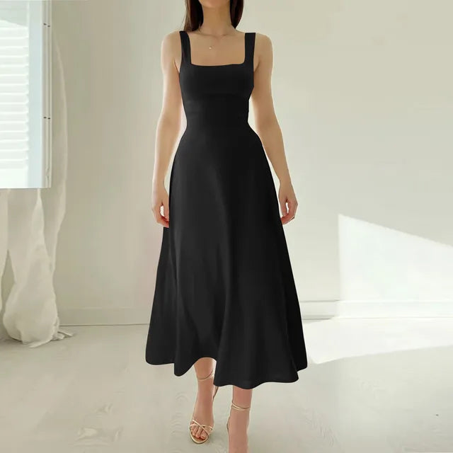 Audrey | Comfortable Polyester Summer Comfort Dress