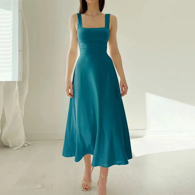 Audrey | Comfortable Polyester Summer Comfort Dress