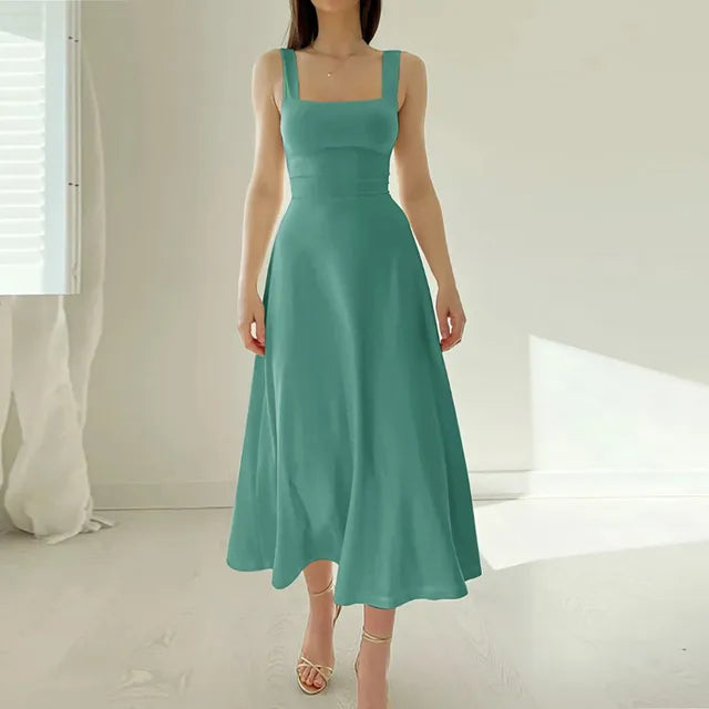 Audrey | Comfortable Polyester Summer Comfort Dress