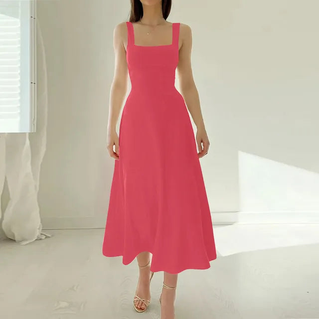 Audrey | Comfortable Polyester Summer Comfort Dress
