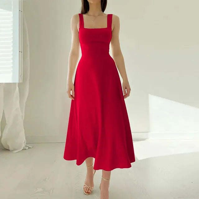 Audrey | Comfortable Polyester Summer Comfort Dress