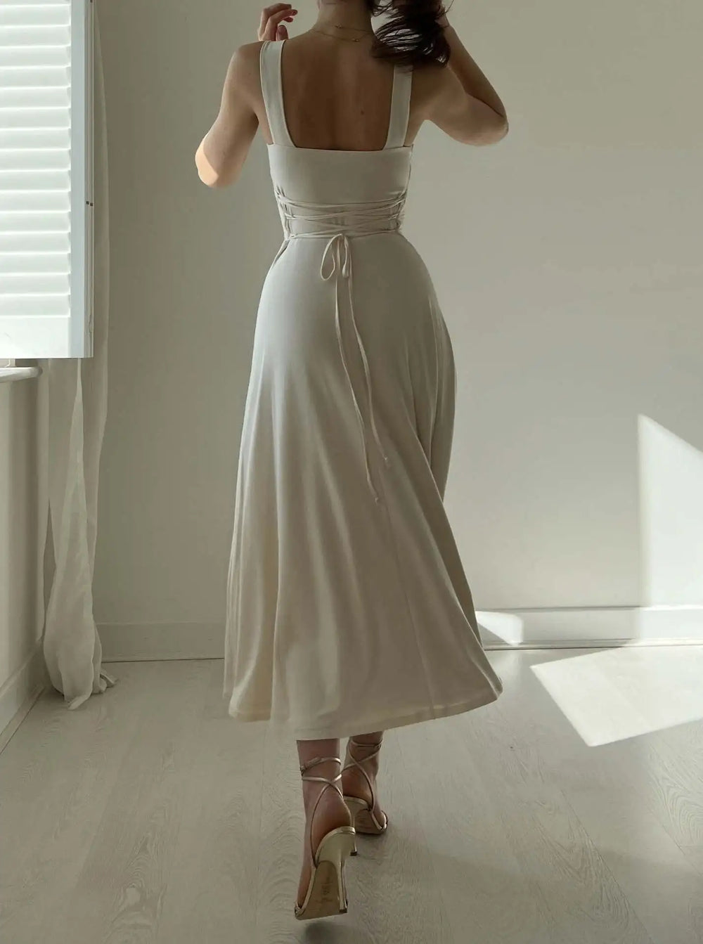Audrey | Comfortable Polyester Summer Comfort Dress
