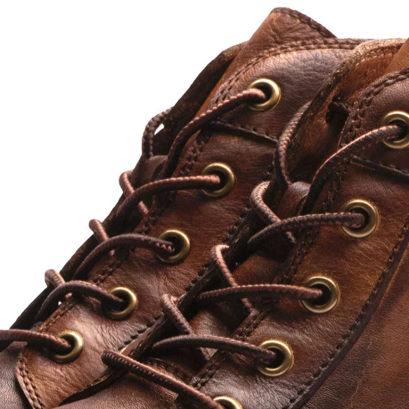 Marchisio Leather High-Top Outdoor Casual Ankle Boots