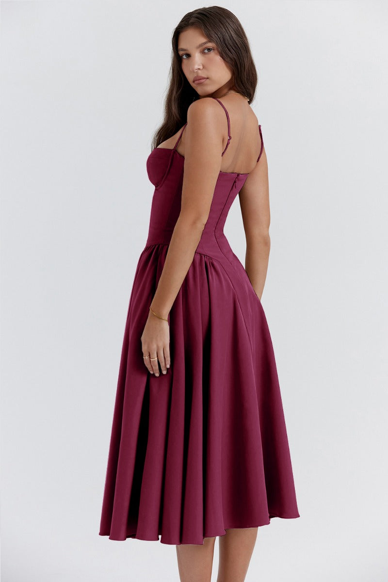 Michaela Sleeveless Midi Dress