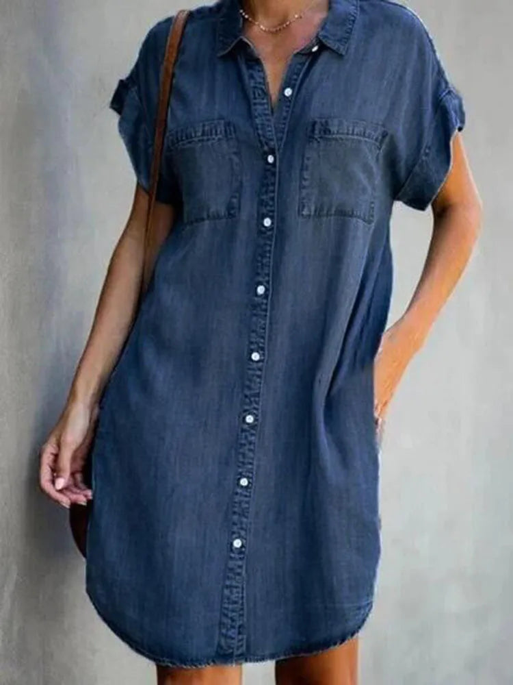 Jessa Classic Denim Dress