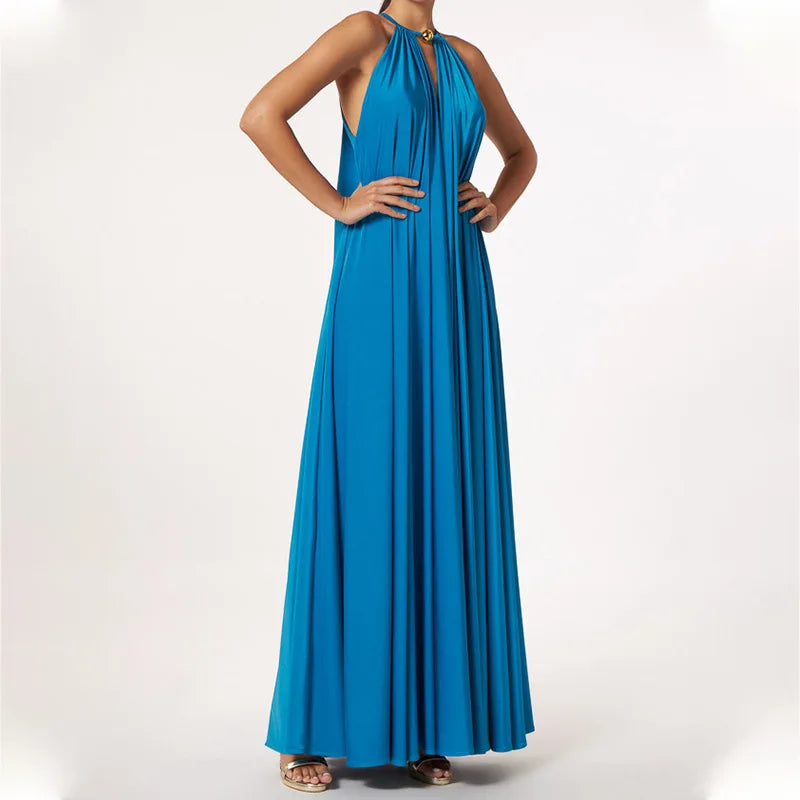 Elsa Beautiful Summer Maxi Dress