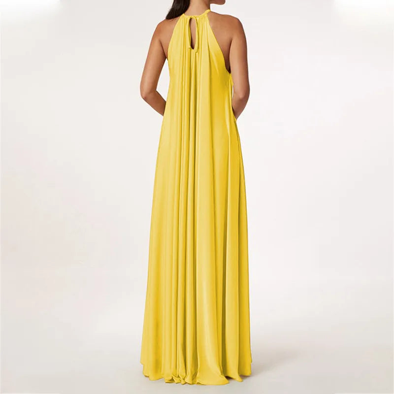 Elsa Beautiful Summer Maxi Dress