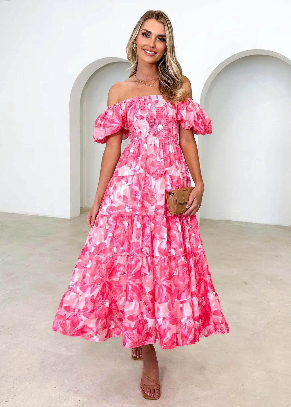 Celeste Maxi Dress Off-Shoulder