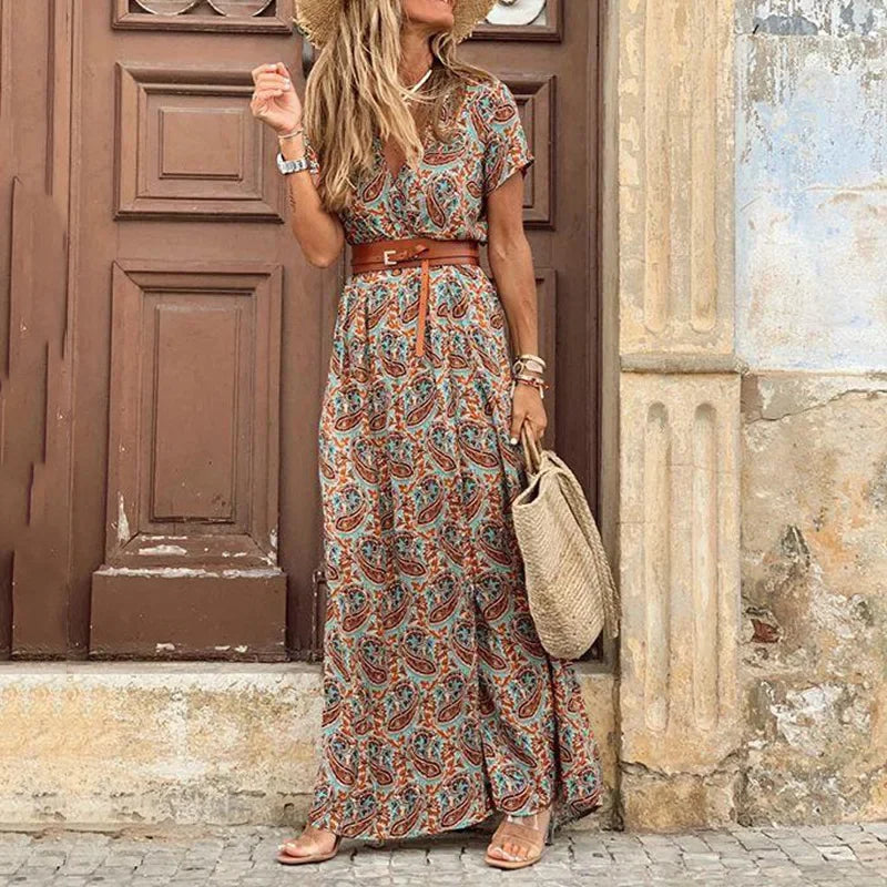Luna Boho Maxi Dress