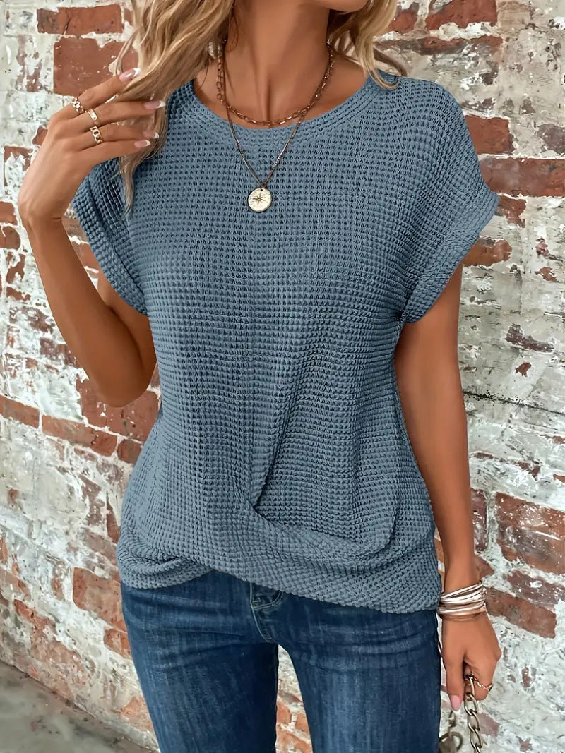 Treasa Soft-Collar Blouse