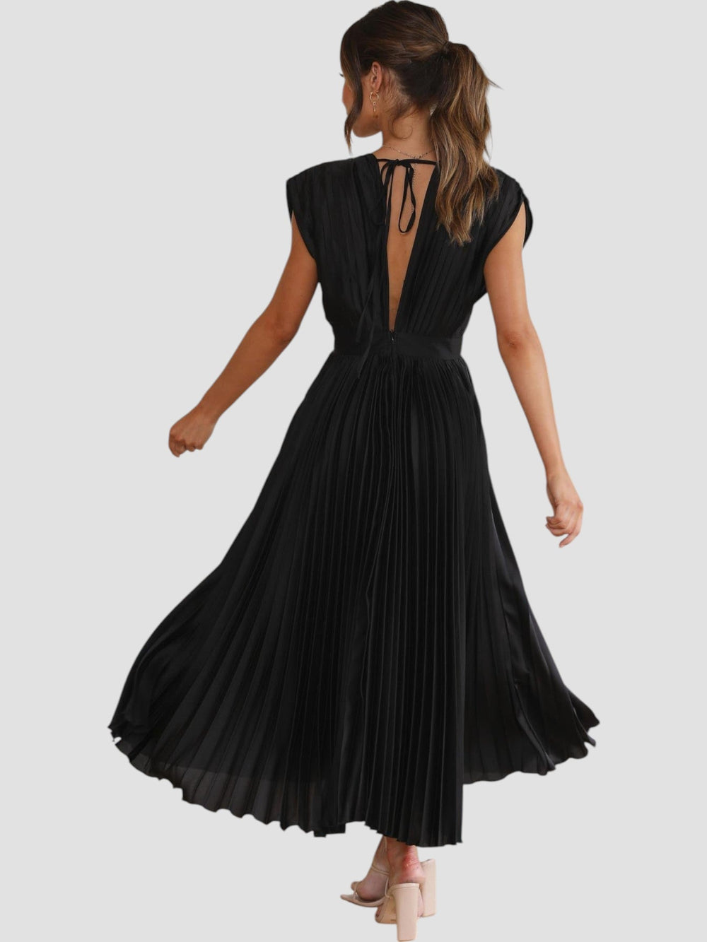 Isla Pleated Dress
