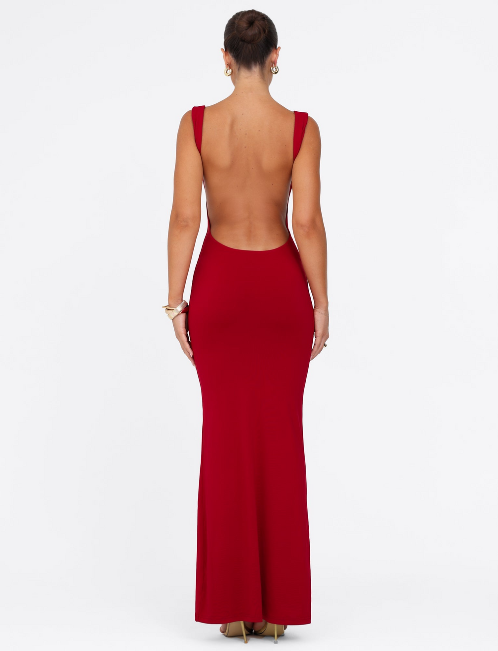 Veloura Draped Maxi Dress