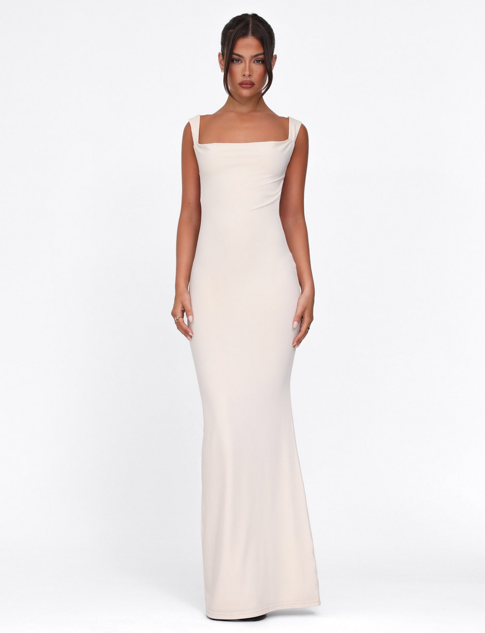 Veloura Draped Maxi Dress