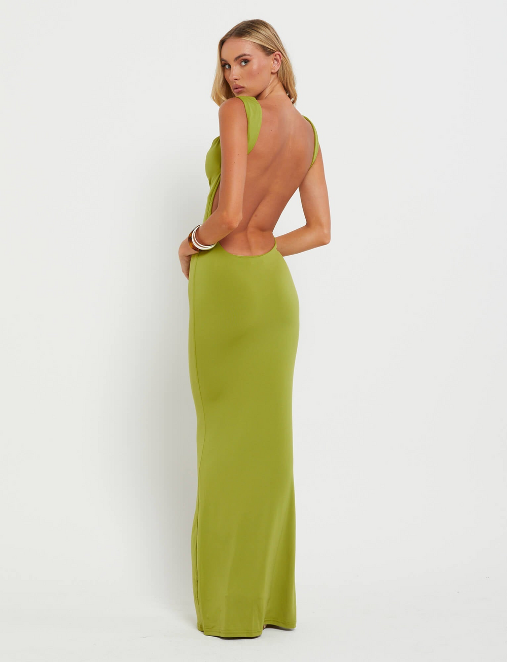 Veloura Draped Maxi Dress
