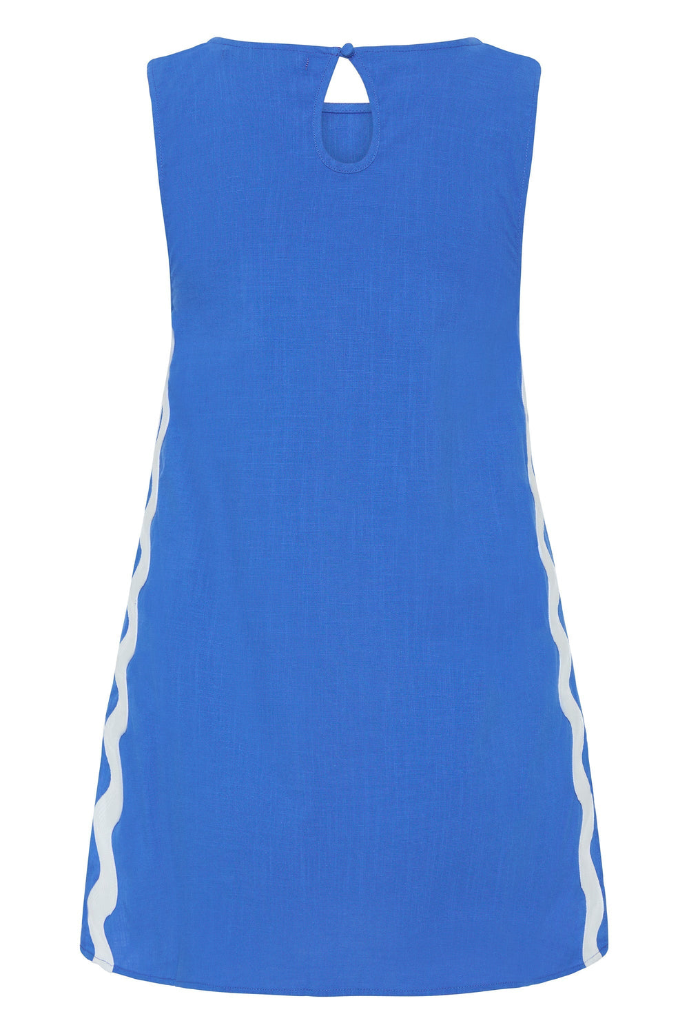 Tash Embroidered Wave-Detail Two-Piece Set for Summer