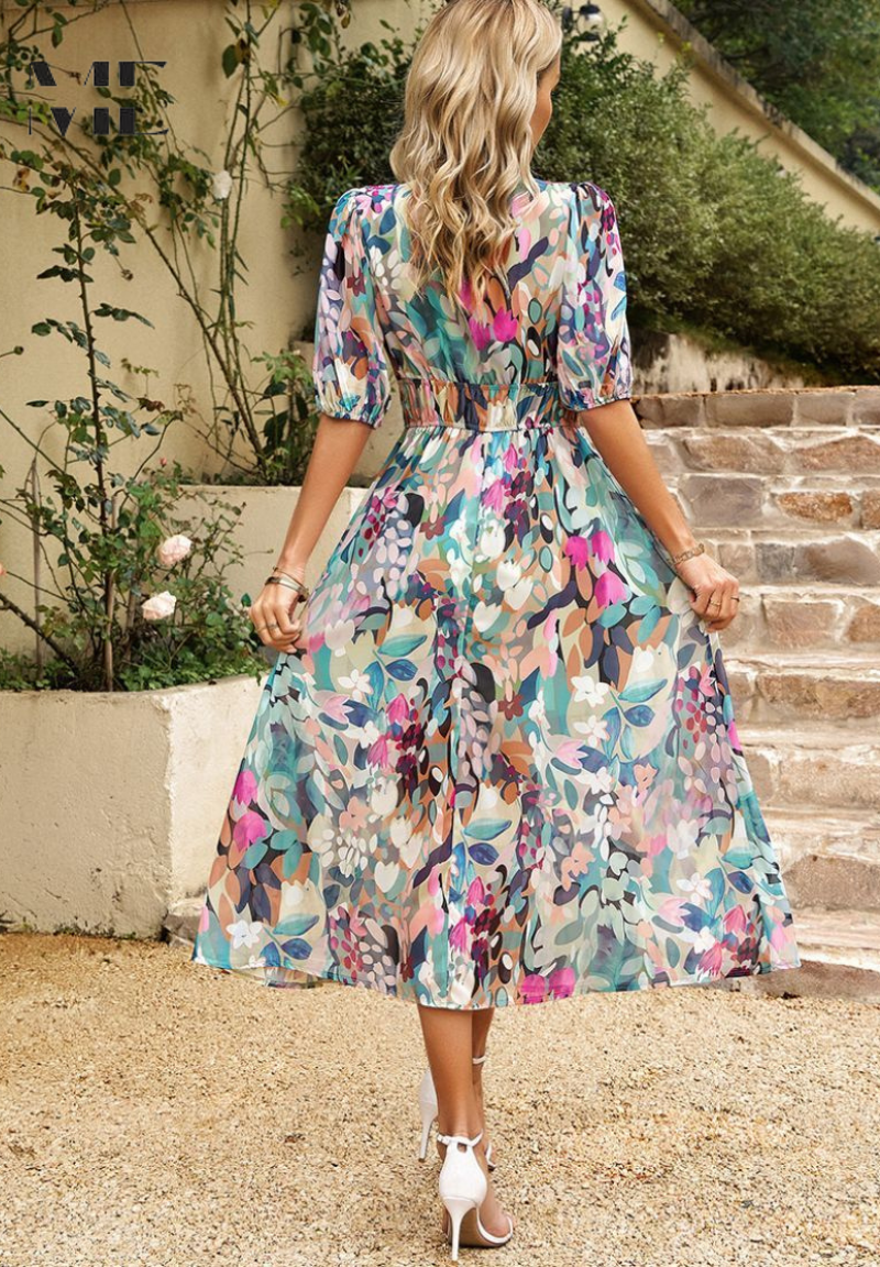 Danielle Luxury Midi Dress