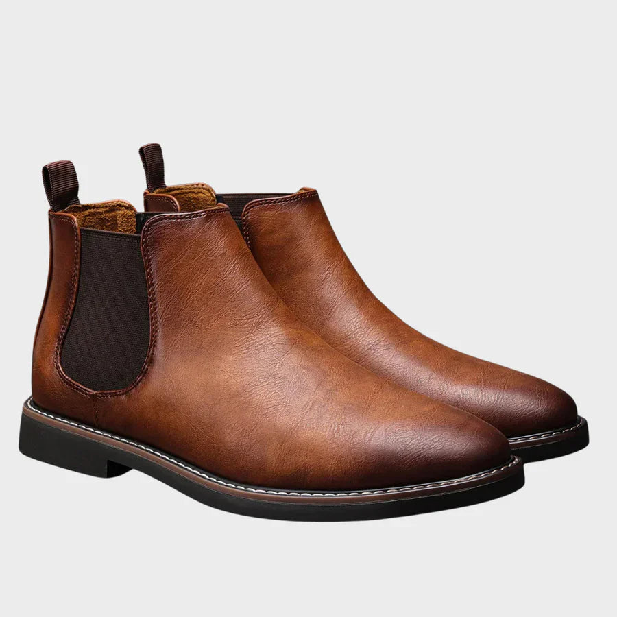Locatelli California Elastic Side Panel Ankle Boots