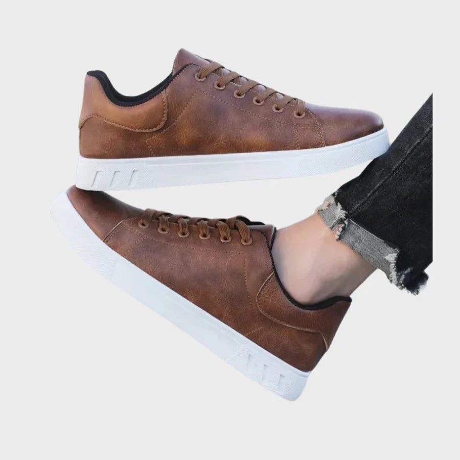 Bernardo Breathable Faux Leather Casual Walking Sneakers