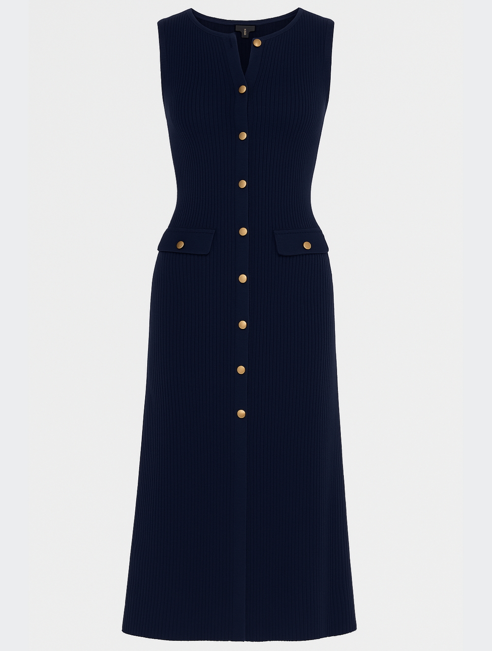 Lily Structured Classic Midi Dress