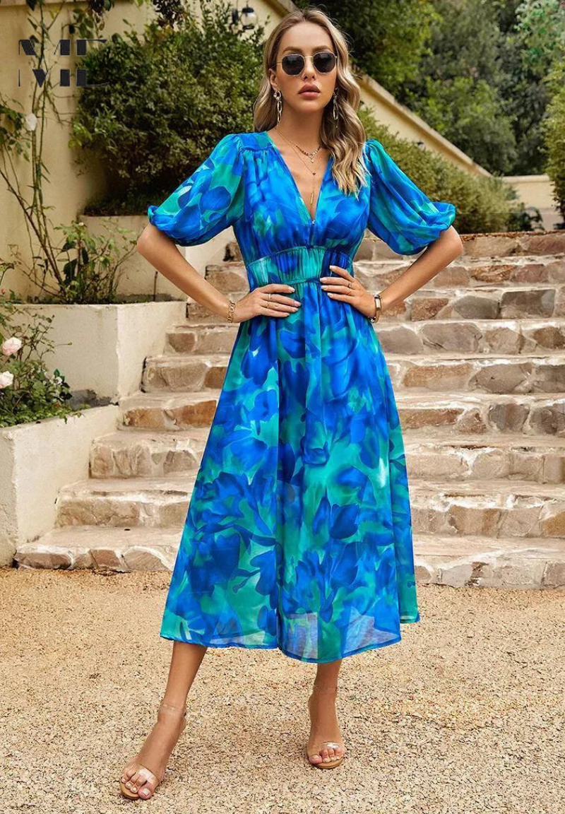 Danielle Luxury Midi Dress