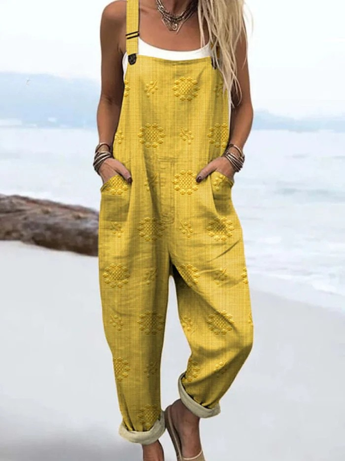 Petra Artistic Cotton Jumpsuit