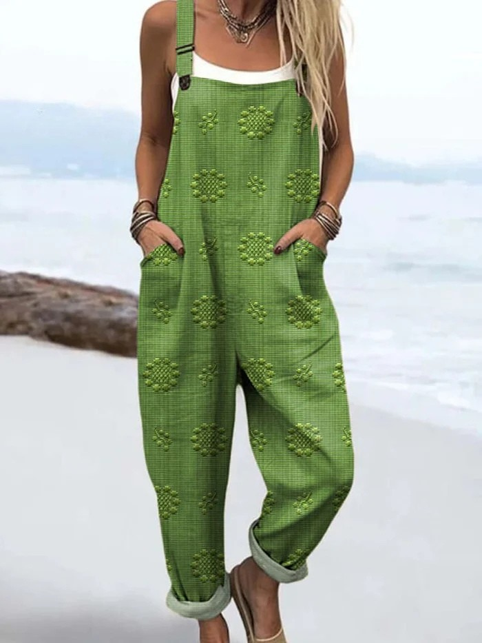 Petra Artistic Cotton Jumpsuit