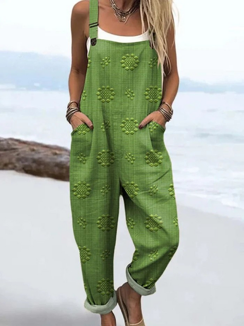 Petra Artistic Cotton Jumpsuit