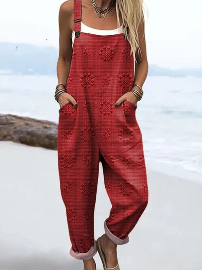 Petra Artistic Cotton Jumpsuit